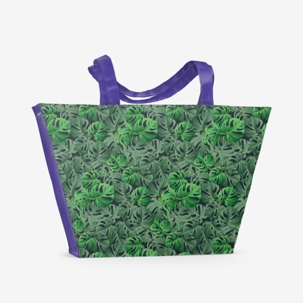 Пляжная сумка &laquo;Tropical leaves&raquo;