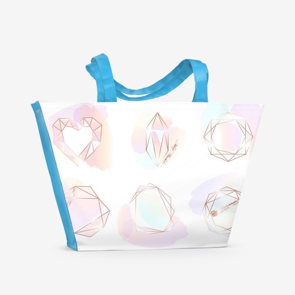 Пляжная сумка «Волшебные кристаллы»