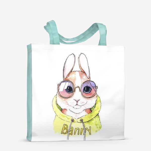 Сумка-шоппер «Кролик в солнечных очках»