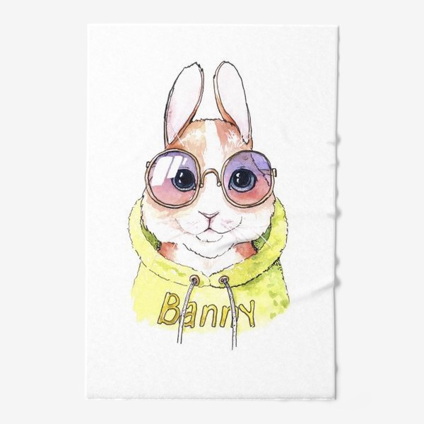 Полотенце «Кролик в солнечных очках»