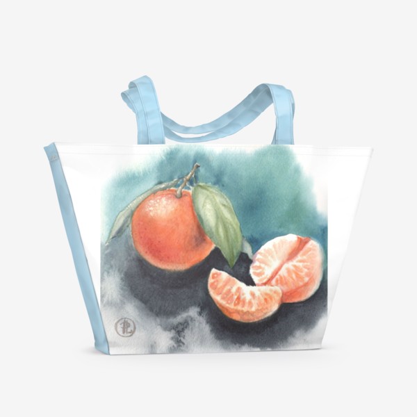 Пляжная сумка «Мандарины »