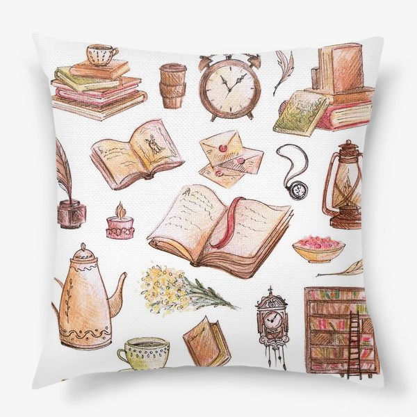 Подушка «Библиотека»