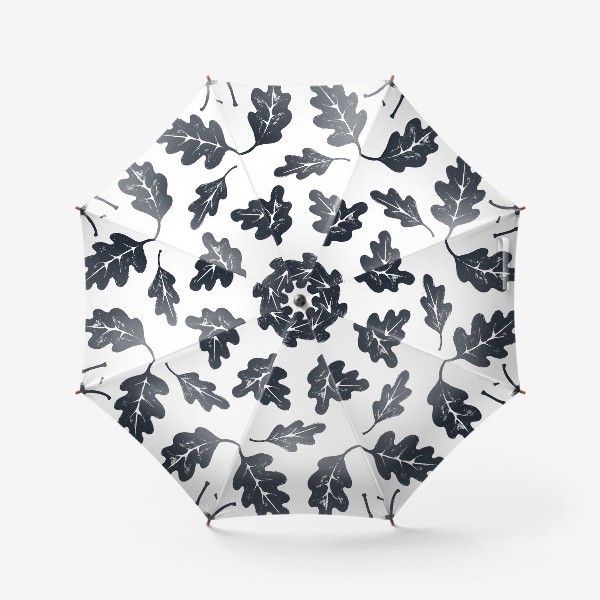 Зонт «Узор из дубовых листьев»