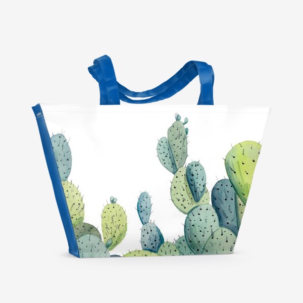 Пляжная сумка «Кактусы»