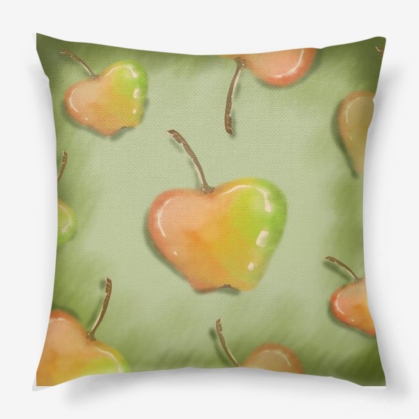 Подушка «Карамельные яблочки »