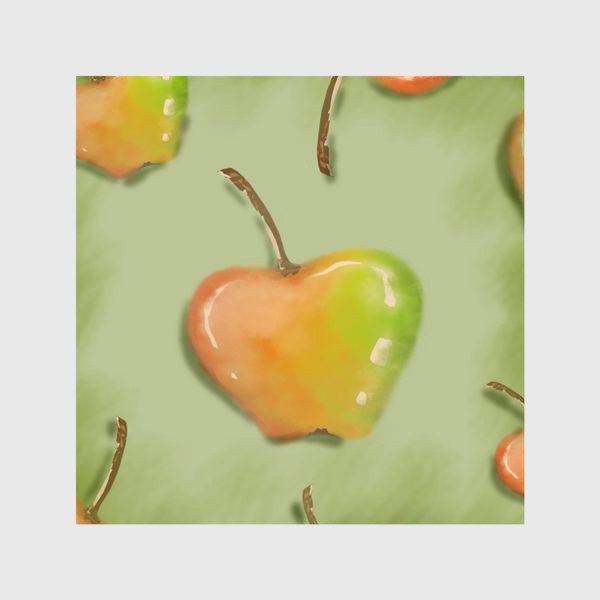 Шторы «Карамельные яблочки »