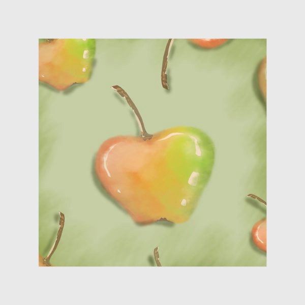 Скатерть «Карамельные яблочки »