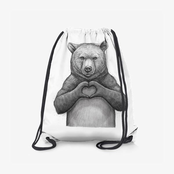 Рюкзак «Медведь с сердцем»
