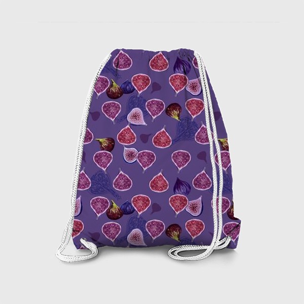 Рюкзак «Веселый фиолетовый инжир!»