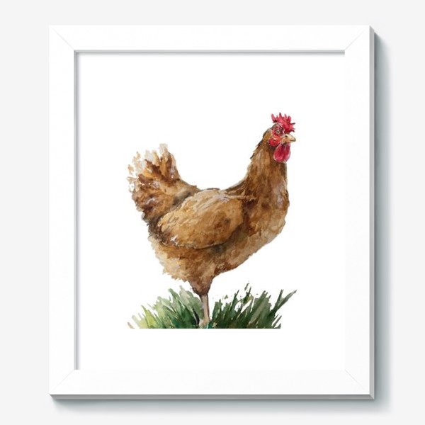 Картина «курица - клуша»