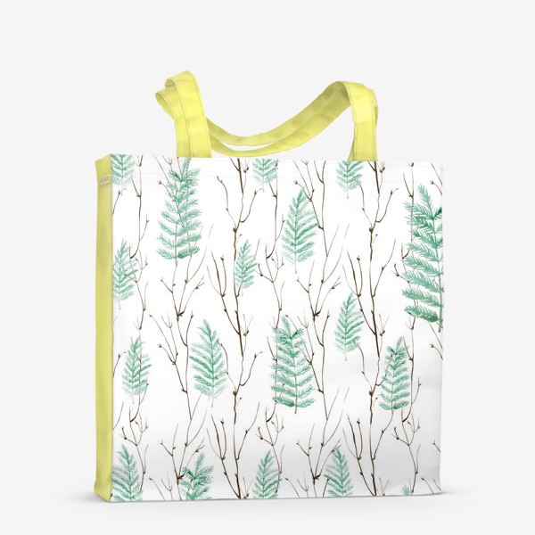 Сумка-шоппер «Растения эко природа»