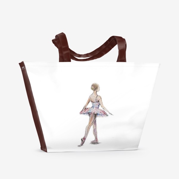 Пляжная сумка «маленькая балерина»