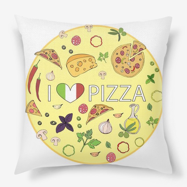 Подушка «Итальянская пицца»