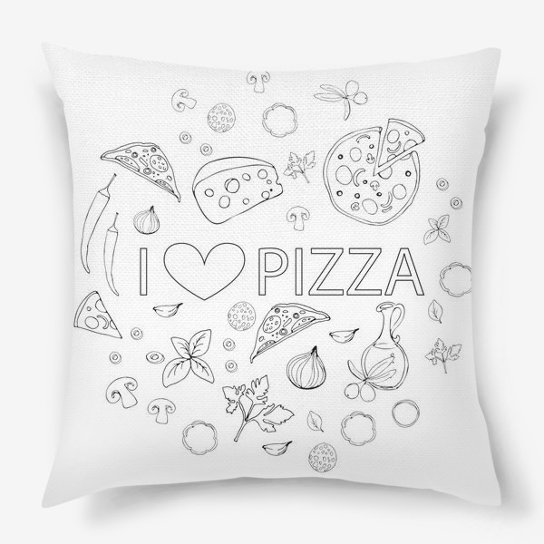Подушка «Пицца»