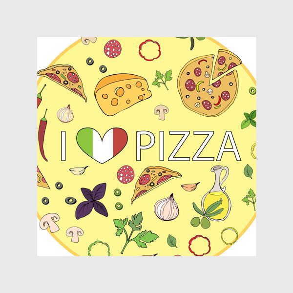 Шторы «Итальянская пицца»