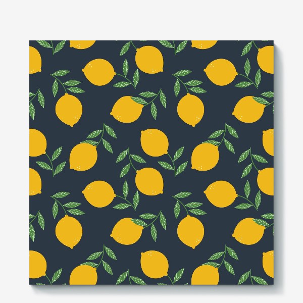 Холст «Lemon pattern»