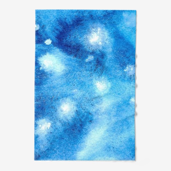 Полотенце «Абстрактный голубой фон»