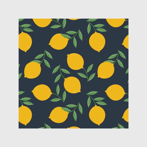 Шторы «Lemon pattern»