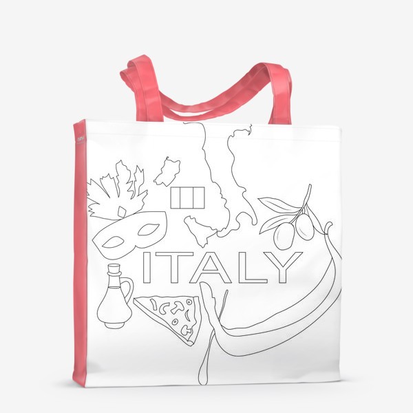 Сумка-шоппер «Моя Италия»