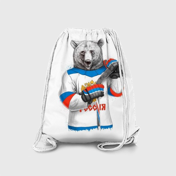 Рюкзак «Медведь Хоккеист»