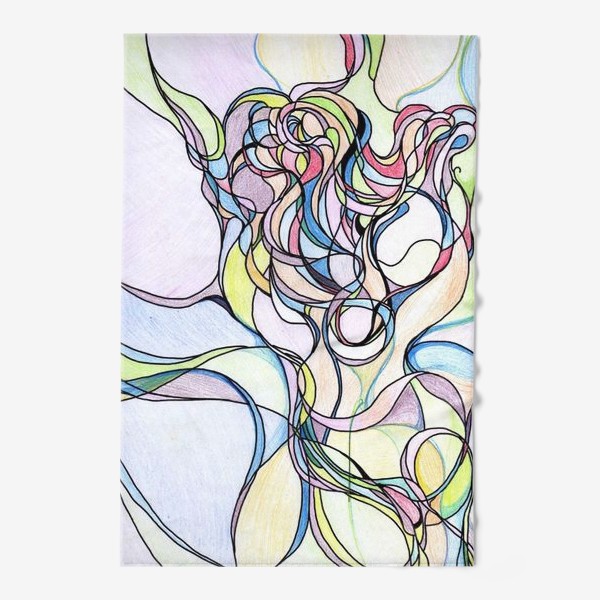 Полотенце «Разноцветная абстракция »