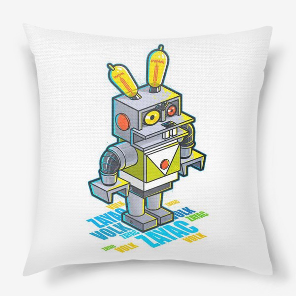 Подушка «Заяц робот»