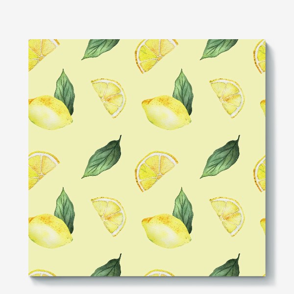 Холст «Сочные Лимоны»