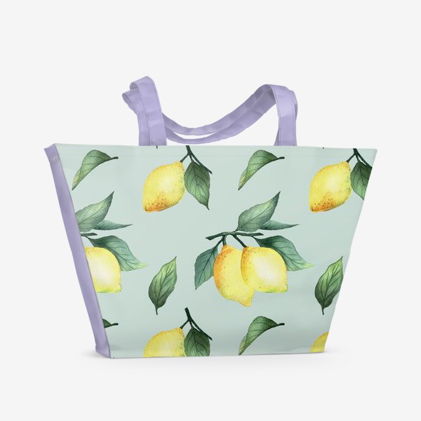 Пляжная сумка &laquo;Сочные Лимоны&raquo;