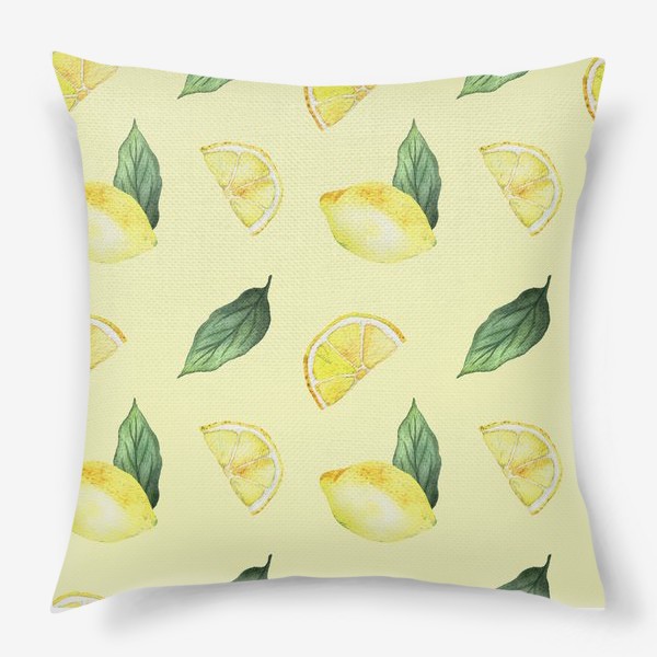 Подушка «Сочные Лимоны»