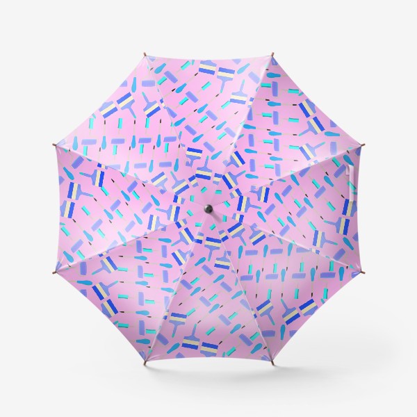 Зонт «Строительные инструменты: валики, кисточки и отвертки.»