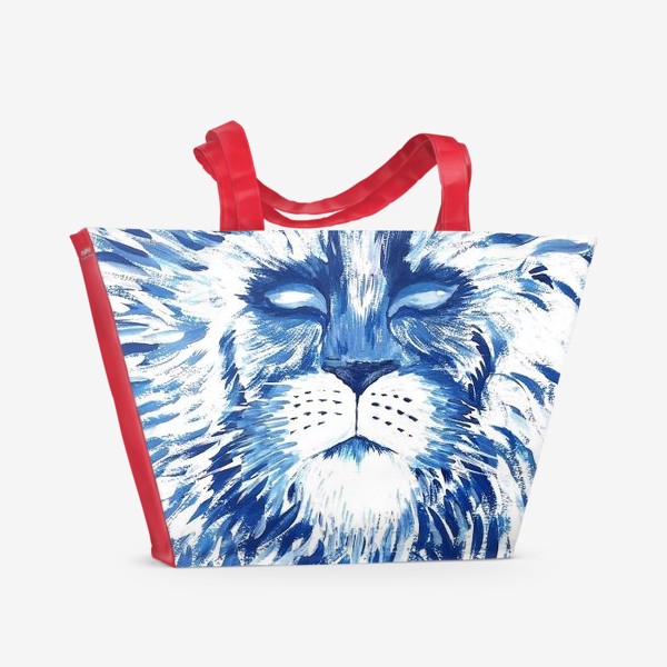 Пляжная сумка «Подарок для льва»