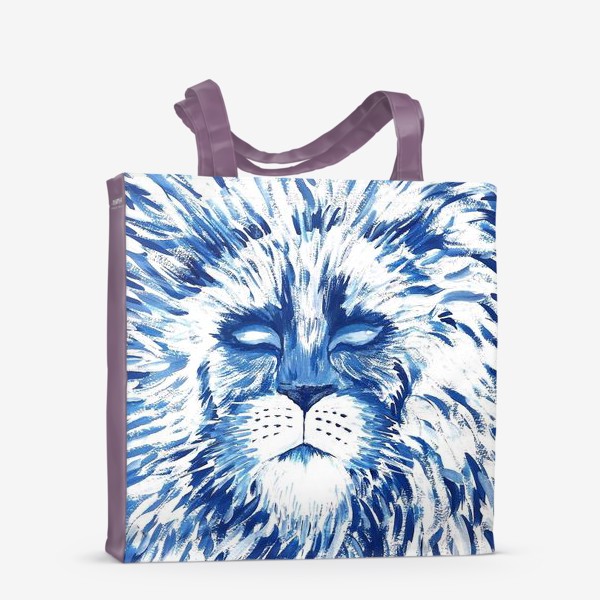 Сумка-шоппер «Подарок для льва»