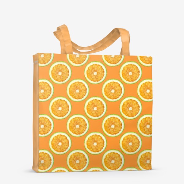 Сумка-шоппер «апельсины »