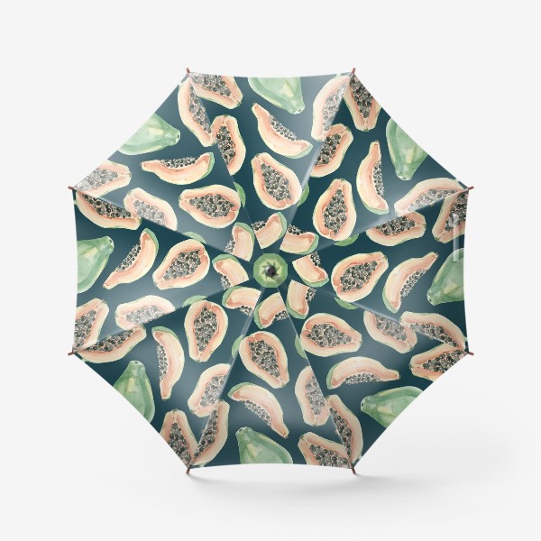 Зонт «Тропические фрукты "Папайя"»