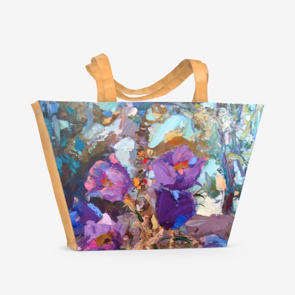 Пляжная сумка «Первоцветы»