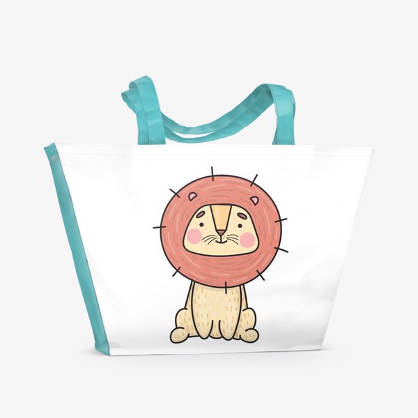 Пляжная сумка «Львенок»