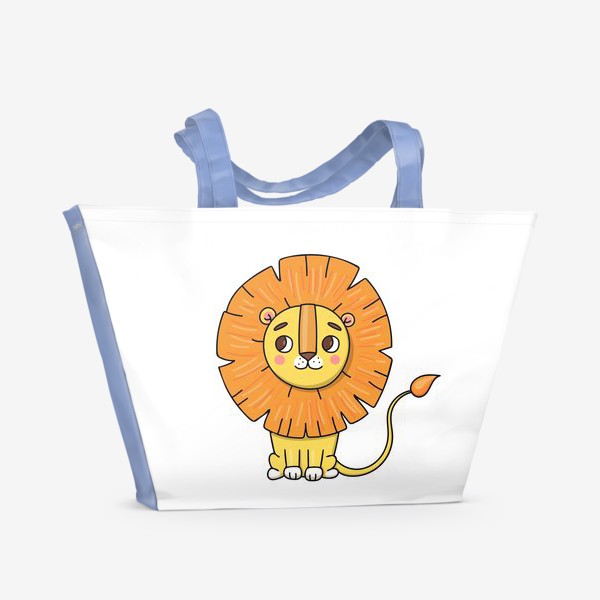 Пляжная сумка «Львеночек»