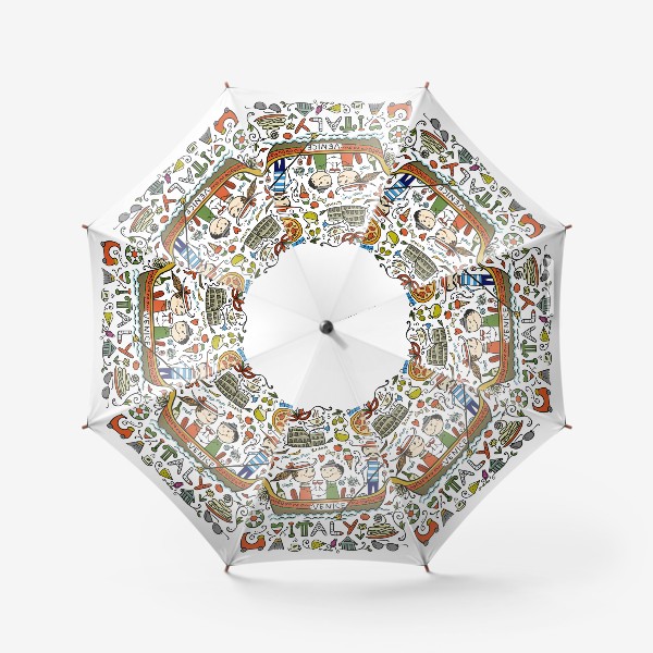 Зонт «Итальянская Раскраска»