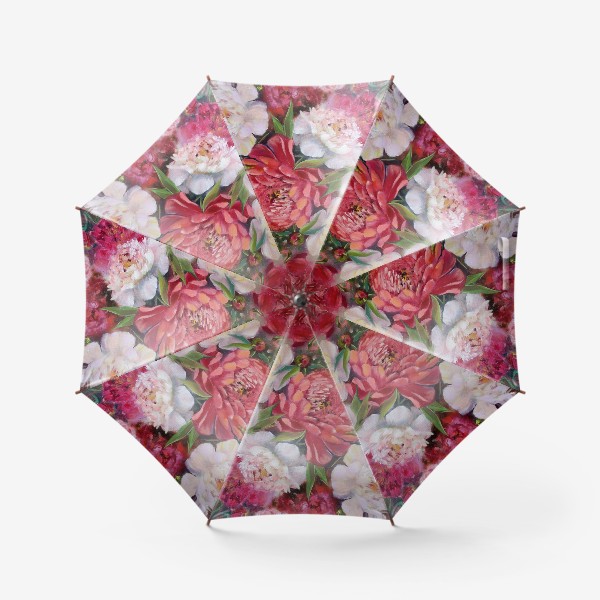 Зонт «Счастливые пионы»