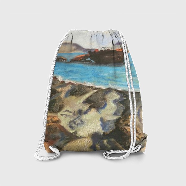 Рюкзак «На заброшенном пляже»