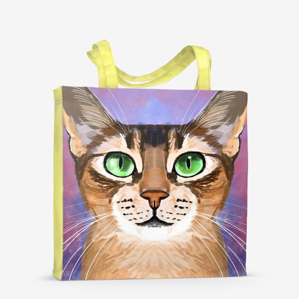 Сумка-шоппер «абиссинская кошка»