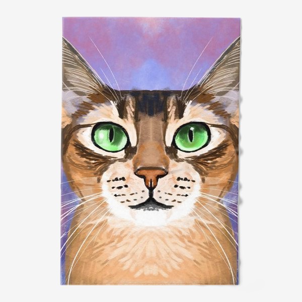 Полотенце «абиссинская кошка»