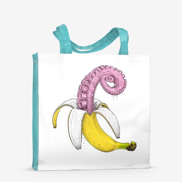 Сумка-шоппер «Банан осьминог»