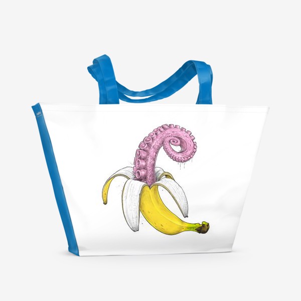 Пляжная сумка &laquo;Банан осьминог&raquo;