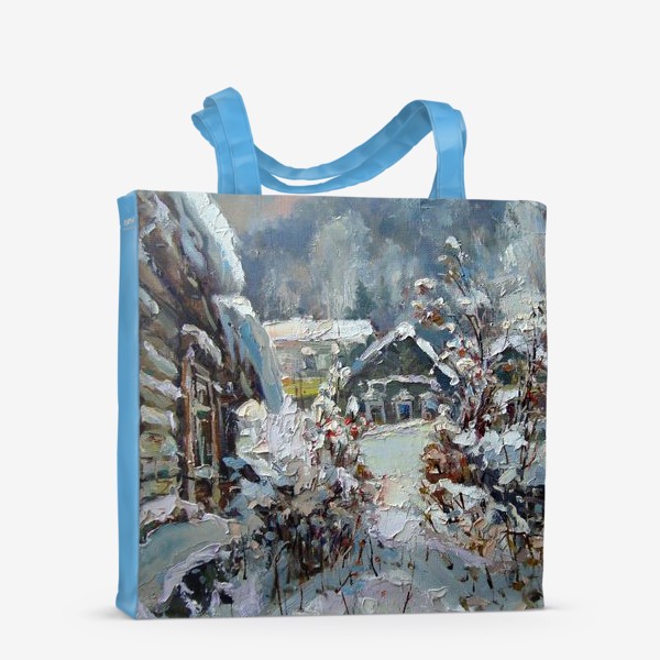 Сумка-шоппер «Снежная зима»