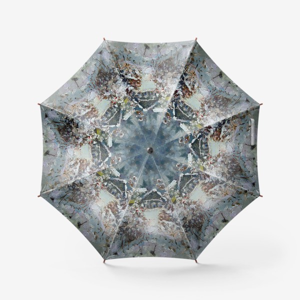 Зонт «Снежная зима»