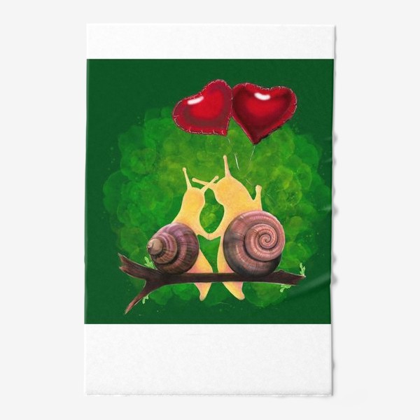 Полотенце «snail love»