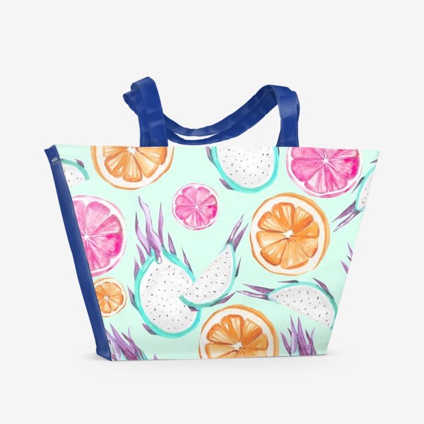 Пляжная сумка «Мятное  лето»