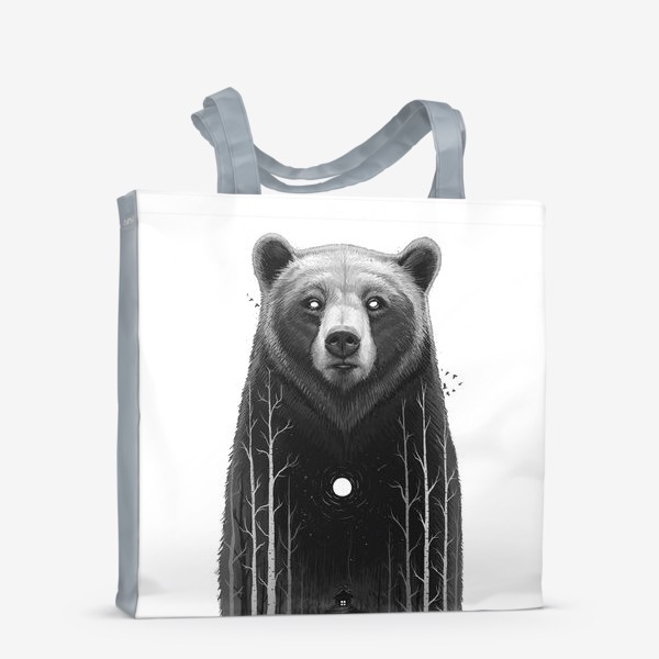 Сумка-шоппер «Ночной Медведь»