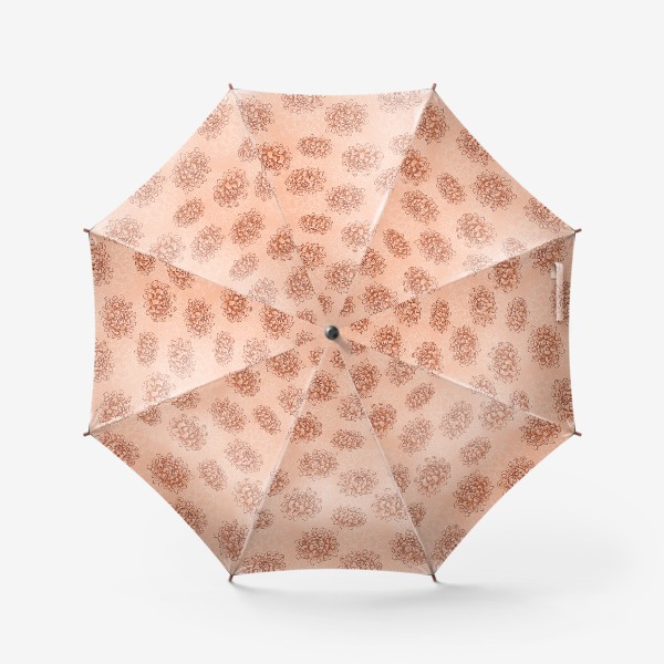 Зонт «Розовые хризантемы»